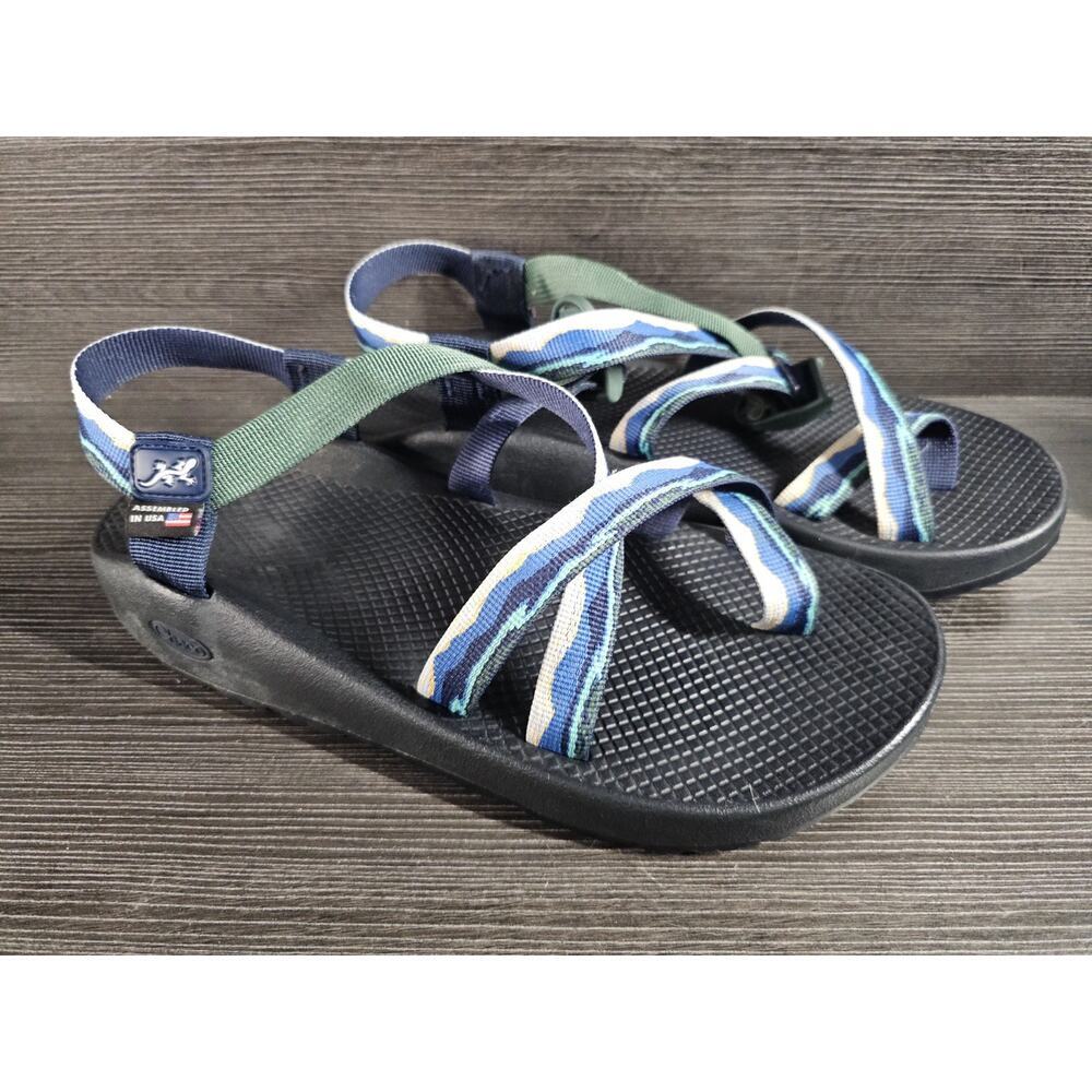 CHACO MEN'S Z/CLOUD 2 CUSHIONED SANDAL LANDSCAPE 11 US Multicolor Strappy USA